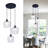 3-light Dimmable Cluster Pendant