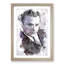 James Cagney in Abstract - Framed Print-55770509-55770514