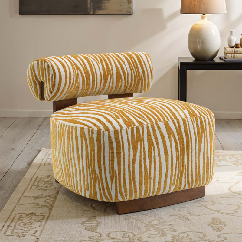 Chaise d'appoint de style contemporain, Noir