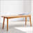 Natural Oak Wood for Dining Bench Table Bench for Living Room-968644761