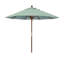 Parasol de marché octogonal 9 'x 9' Manford Austerio-1323865884