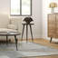Moderne - Table d'appoint ronde - Cognac