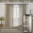 Linen Back Tab Curtains,Light Filtering Curtain, Thick Linen Textured Semi Sheer Drapes(Set of 2,With Hooks)-1809414765-1780285708