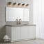 Luminaire de meuble-lavabo 3 lumières Cleofas avec abat-jour en verre transparent-1838074019-1815579580