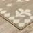 Tavraj Modern Fleur-de-Lis Tan, Beige Indoor/Outdoor Rug-942662915