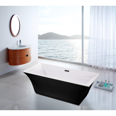 67" x 30" Free Standing Bathtub