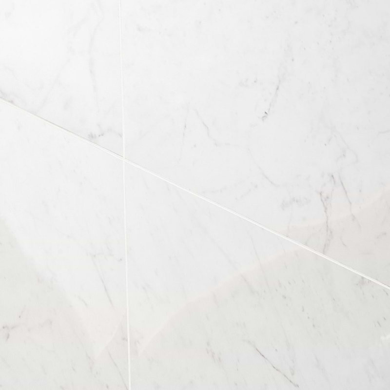 Dreamstone 24X24 Polished Porcelain Tile, Carrara Giola Polished