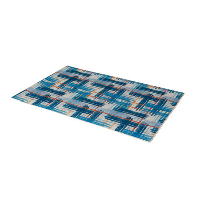 Premium Hall Carpet, 3D Digital Printed, 39.4 x 59.1 Inches | 100% Polyester, Antibacterial, Non-Slip Underside | Pile Height: 0.04 Inches, Machine Washable, Ideal for Living Room & Entryway Decor