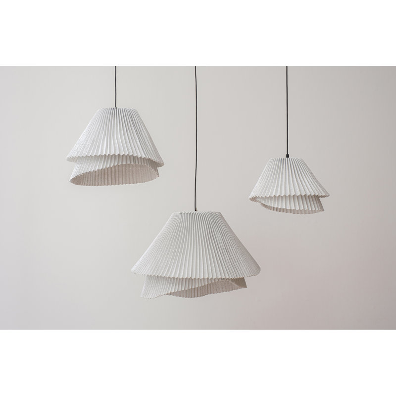 Tempo Vivace Pendant, 14.6" H x 23.6" W x 21.3" D, Yes, White