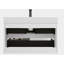 Meuble-lavabo blanc 36 po - Élégant espace, un lavabo, sans robinet ni drain, attrait intemporel, 114,31 lb, espace de rangement intérieur spacieux-130597579-130597580