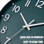 HZDHCLH Horloge murale à pile, horloge murale moderne silencieuse de 12 pouces sans tic-tac pour le salon, la chambre, la cuisine, le bureau, la salle de classe, le décor-1098134723