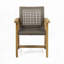 Fauteuils club d'extérieur en bois d'acacia-1801513289