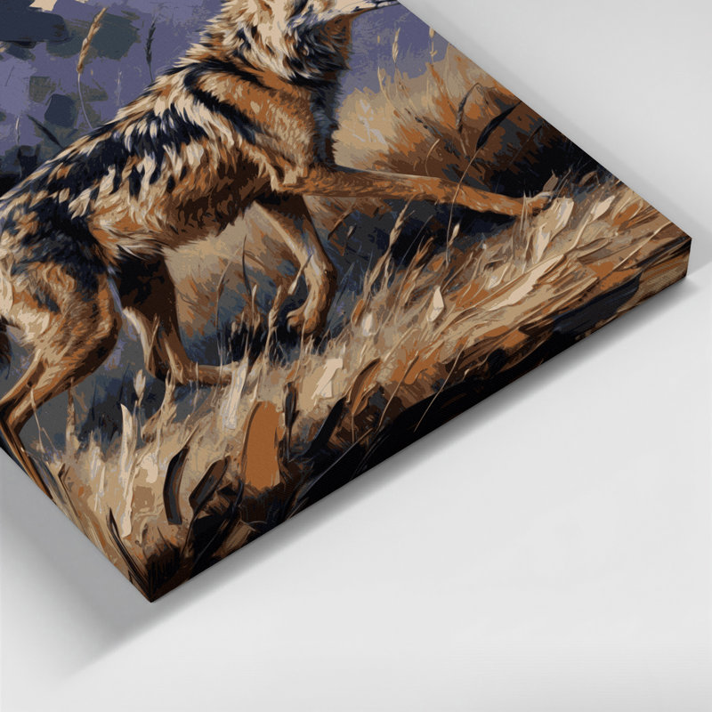 Art mural sur toile faune