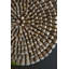  Driftwood Wall Art Round Design Decorative Wall Decor for Coastal Home Accent Brown Distressed Finish