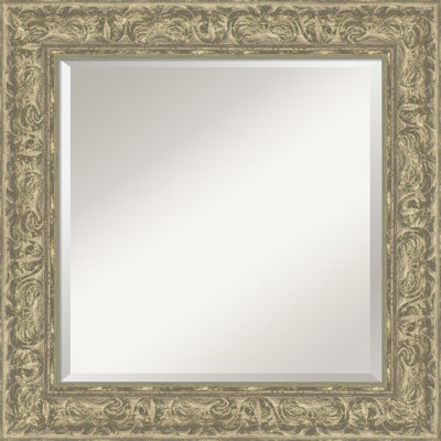 Luxe Beveled Framed Wall Mirror