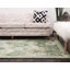 Tapis vert / gris Kalf-31820899