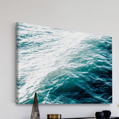 Ombre In Turquoise' by Morgan J Hartley Painting Print on Wrapped Canvas -  Marmont Hill, MH-MORHAR-131-C-18