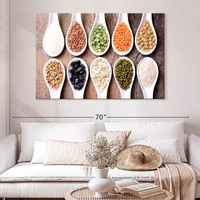 Yarlin Grains, 34" H x 51" W