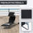 Outsunny Adjustable Folding Chaise Lounge With Sun Shade For Beach, Camping, And Backyard Relaxation