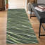 Tapis abstrait en coton / laine touffeté à la main Abstract-1987769468