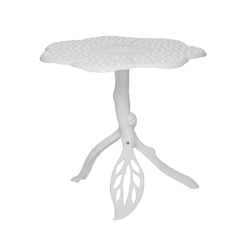 Table bistro Whaley, Blanc