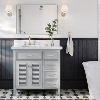 Base de meuble-lavabo simple 37 po Ferree