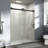 Frameless Soft-Closing Single Sliding Shower Door