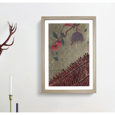 Wasps Nest by Shibata Zeshin - Framed Print