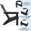 Chaise Adirondack pliable Heimo-644389363