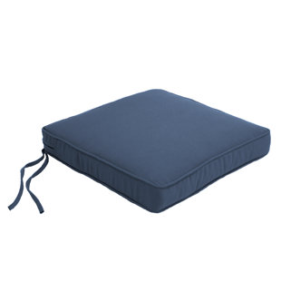 Coussin de chaise d'extérieur l 17 po x P 17 po x H 2,5 po Sunbrella