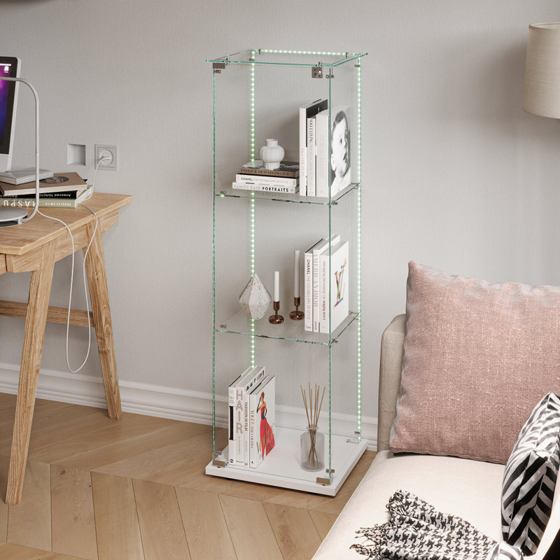 Display Cabinet, White