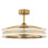 29.1" Caged Ceiling Fan with Dimmable LED Lights and Remote Control