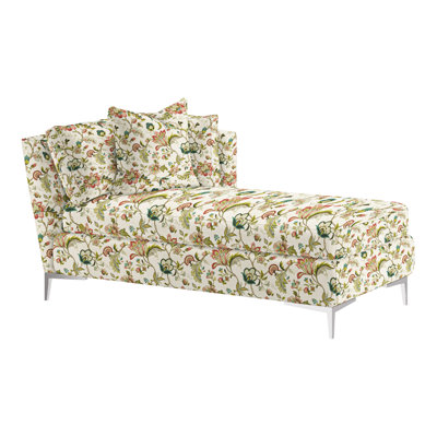 Chaise longue rembourrée Aiden