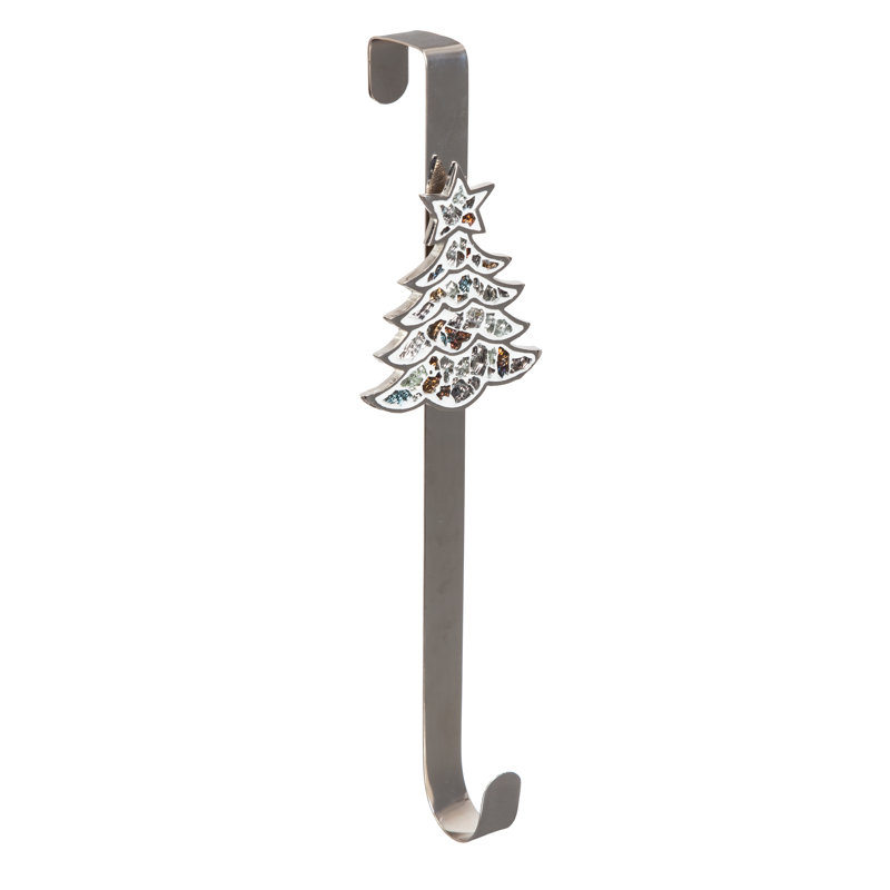 Accessoire suspendu blanc en métal 24 pièces
