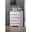 Fenner 30" 5 Drawer White Chest 