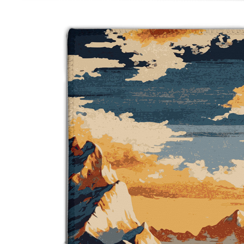 Tapis d'intérieur et d'extérieur brun Nature, Rectangle 4pi x 6 pi