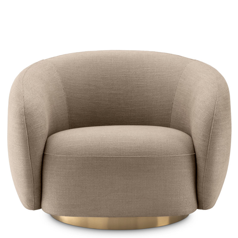 Swivel Chair Brice Avalon Sand