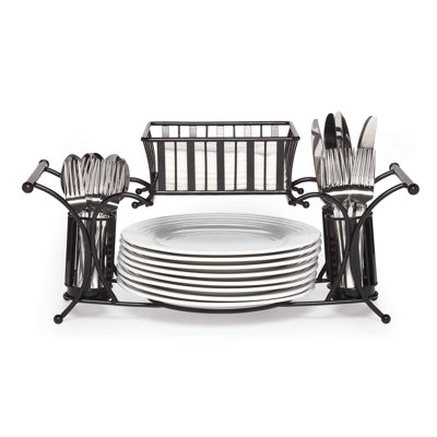 Gourmet Basics by Mikasa Hostess Buffet Caddy