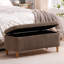 Polyester Upholstered Storage Bench-360598651