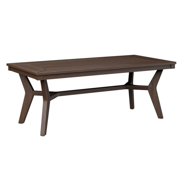 Berlin Gardens Mayhew Rectangular Coffee Table, Brazilian Walnut