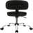 Swivel Upholstered Adjustable Height Counter Stool with Metal Frame