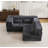 Compression Mahjong Sofa,Convertible Floor Sofa Bed,Diy Boneless Modular Sectional Sofa,No Assembly Required,Circle Fleece Fabric,Oversized 3 Seater With 3 Pillows-365137493