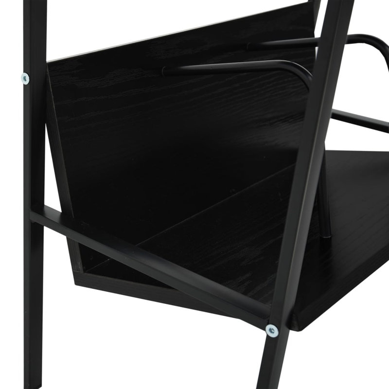 Fincastle 59 cm H x 28 cm W Standard Bookcase, Black