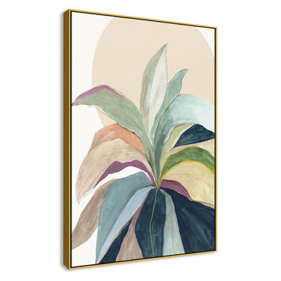 Byer "Sunny Bright Leaves II" Print by Asia Jensen