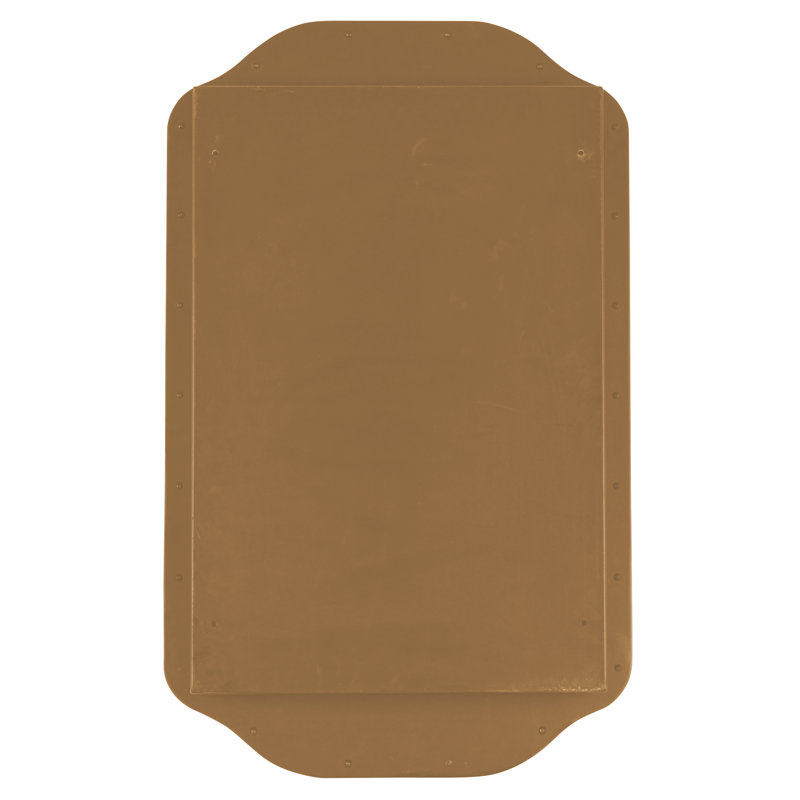 Eaton Medicine Cabinet, Recess and Surface Mount, Gold