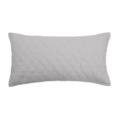 Emory Gray 100% Cotton Piece Sham