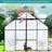 All Season Walk-in Greenhouse - And Spacious With Drainage Gutter Plant Protection-115808156