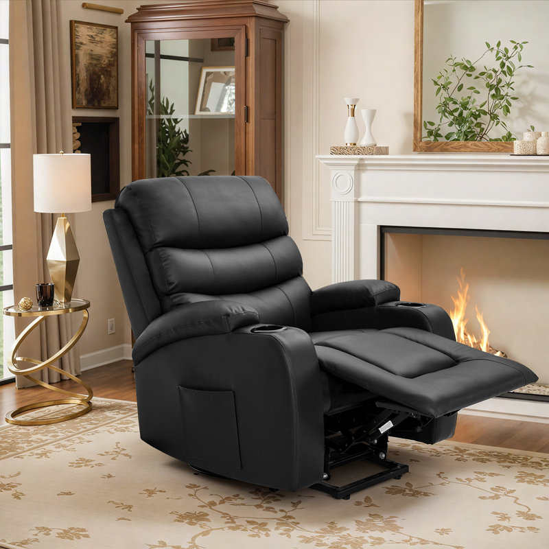 Taichi Heated Massage Chair, Black