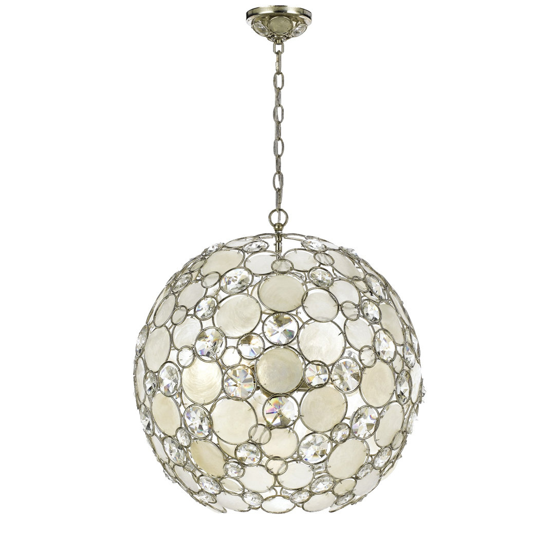 Fonville 6 - Light Dimmable Globe Chandelier Brayden Studio®