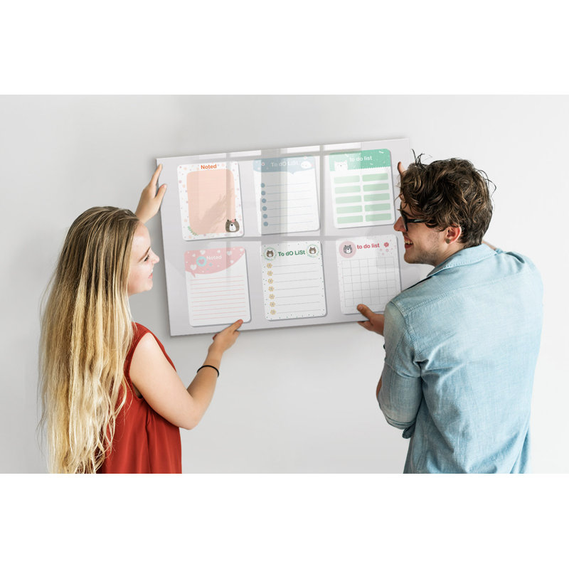 Magnetic Glass Dry Erase Board